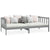 Galleria Design Day Bed without Mattress Grey Solid Wood Pine 90x200cm