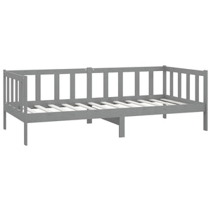Galleria Design Day Bed without Mattress Grey Solid Wood Pine 90x200cm