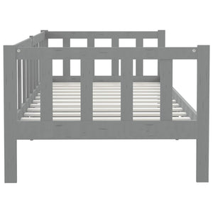 Galleria Design Day Bed without Mattress Grey Solid Wood Pine 90x200cm