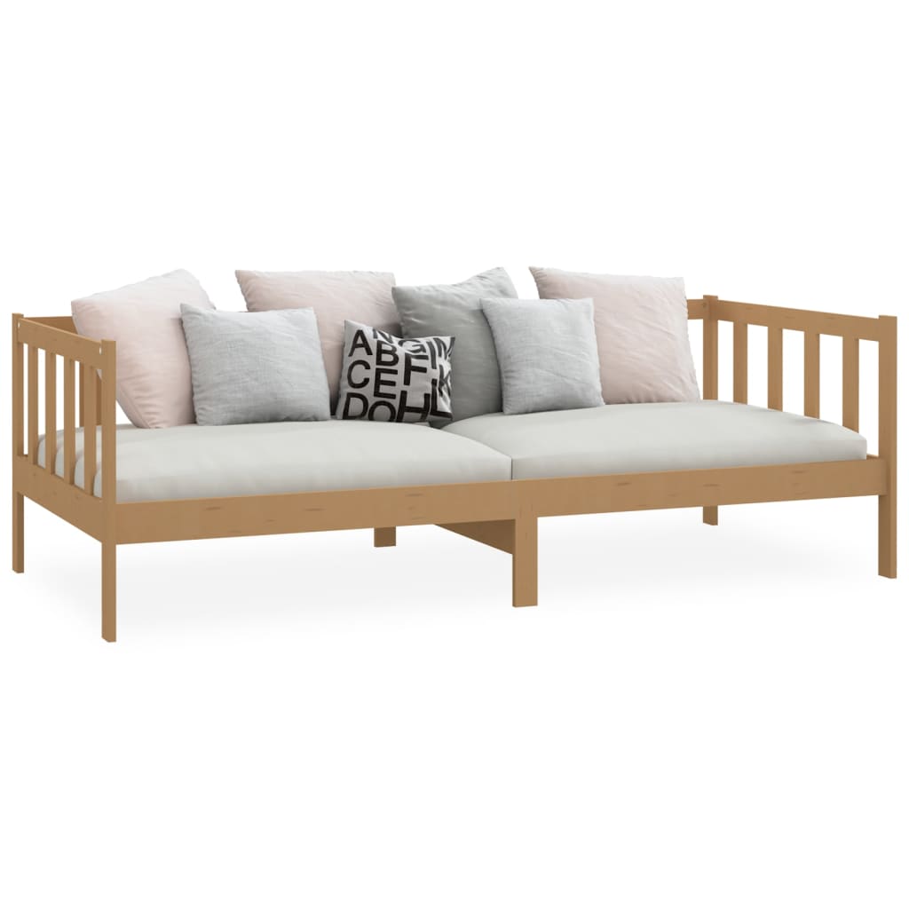 Galleria Design Day Bed without Mattress Honey Brown Solid Wood Pine 90x200cm