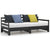 Galleria Design Pull-out Day Bed without Mattress Black 2x(90x200)cm