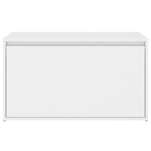 Galleria Design Hall Bench 80x40x45 cm White Engineered Wood