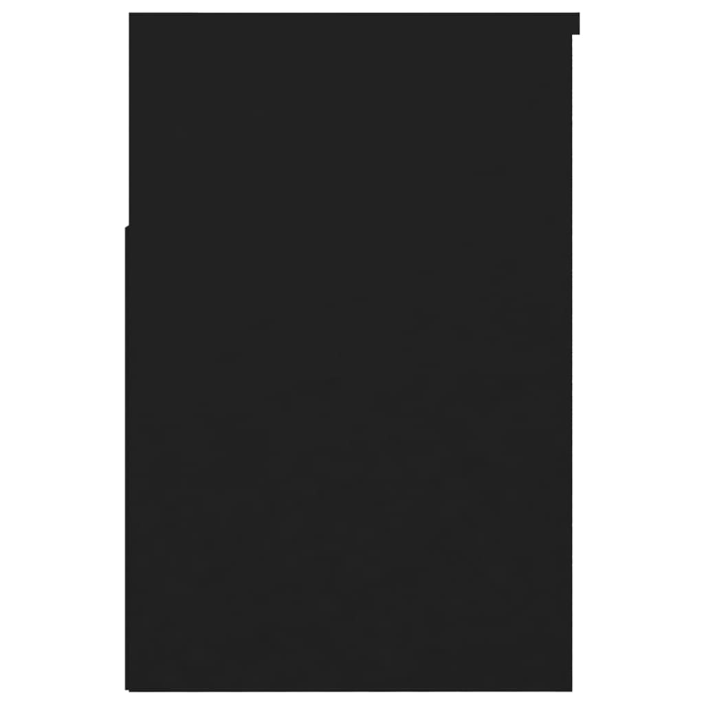 Galleria Design Shoe Bench Black 60x30x45 cm Engineered Wood