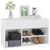 Galleria Design Shoe Bench White 80x30x45 cm Engineered Wood