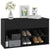 Galleria Design Shoe Bench Black 80x30x45 cm Engineered Wood