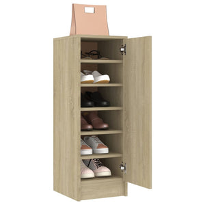 Galleria Design Shoe Cabinet Sonoma Oak 32x35x92 cm Engineered Wood