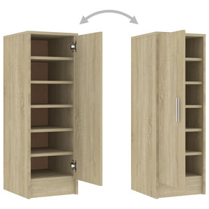 Galleria Design Shoe Cabinet Sonoma Oak 32x35x92 cm Engineered Wood