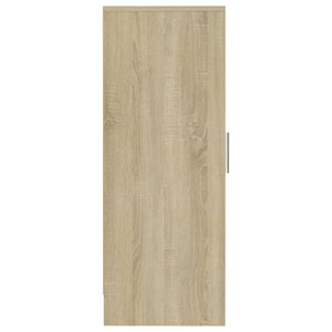 Galleria Design Shoe Cabinet Sonoma Oak 32x35x92 cm Engineered Wood