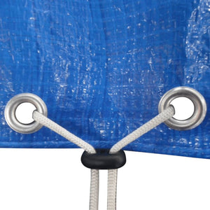 Galleria Design Pool Covers 2 pcs PE Round 540 cm 90 g/m²