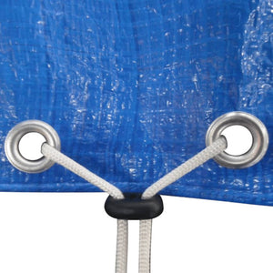 Galleria Design Pool Covers 2 pcs PE Rectangular 90 g/sqm 540x270 cm