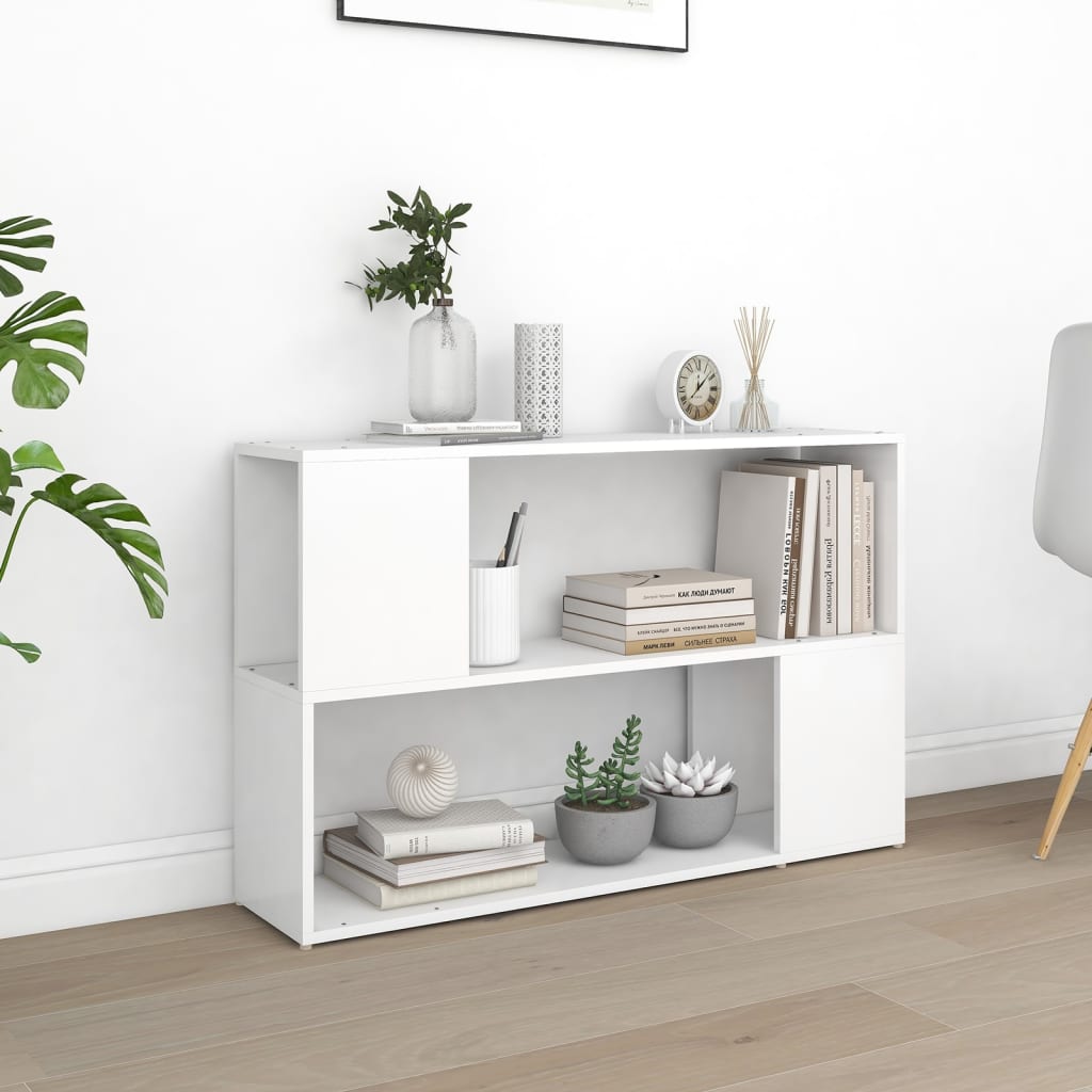 Galleria Design Book Cabinet White 100x24x63 cm Engineered Wood