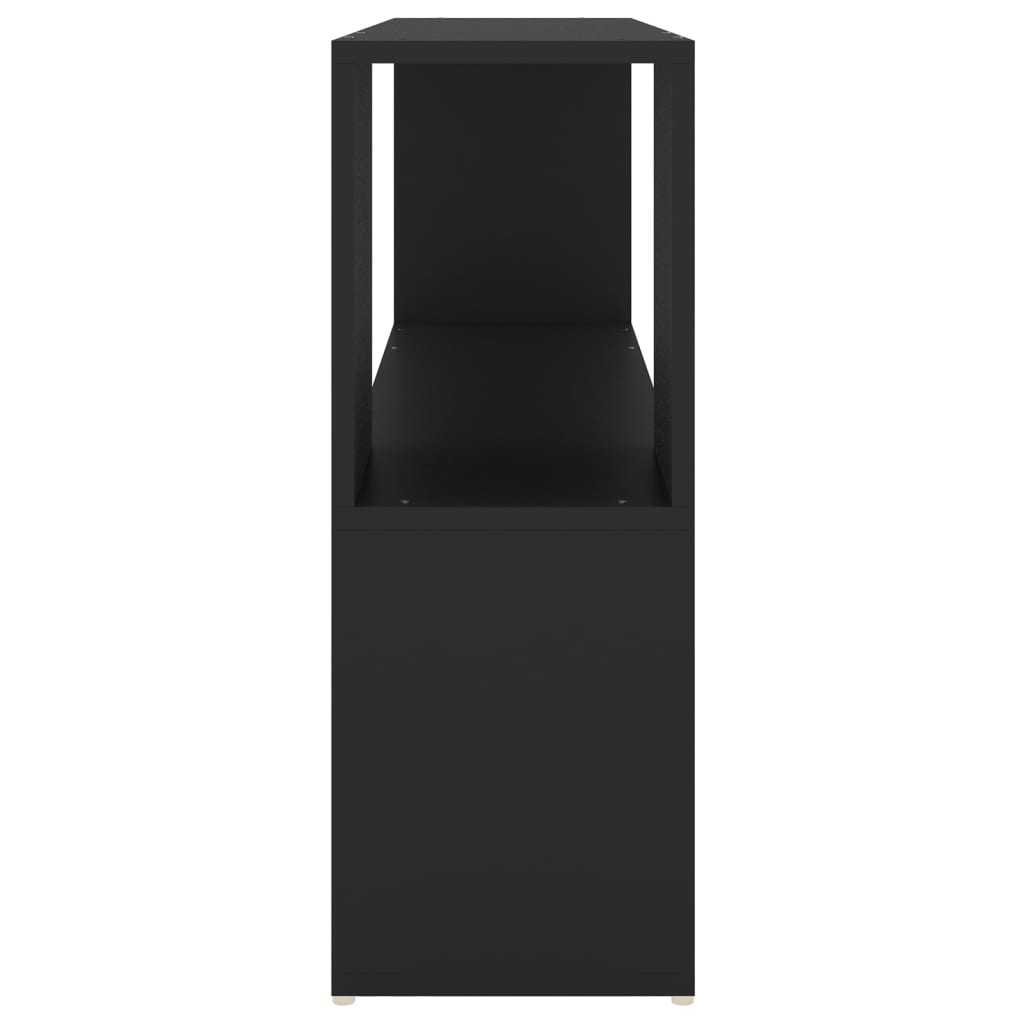 Galleria Design Book Cabinet Black 100x24x63 cm Engineered Wood