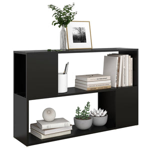 Galleria Design Book Cabinet Black 100x24x63 cm Engineered Wood