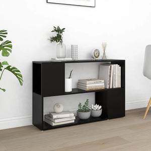 Galleria Design Book Cabinet Black 100x24x63 cm Engineered Wood