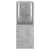 Galleria Design Book Cabinet Concrete Grey 100x24x63 cm Engineered Wood