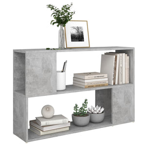 Galleria Design Book Cabinet Concrete Grey 100x24x63 cm Engineered Wood