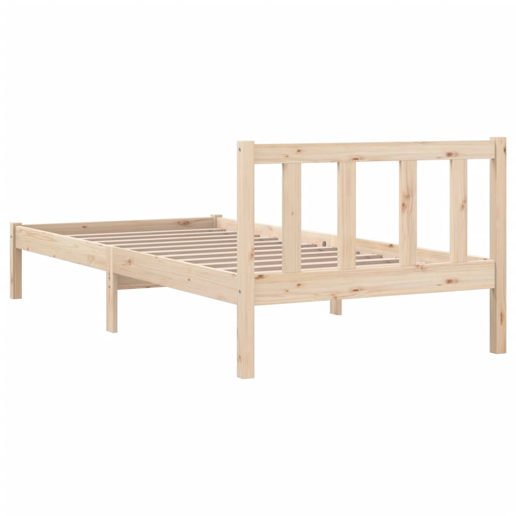 Galleria Design 810067 Galleria Design Bed Frame without Mattress Solid Wood 90x200 cm