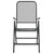 Galleria Design Folding Garden Chairs 2 pcs Expanded Metal Mesh Anthracite