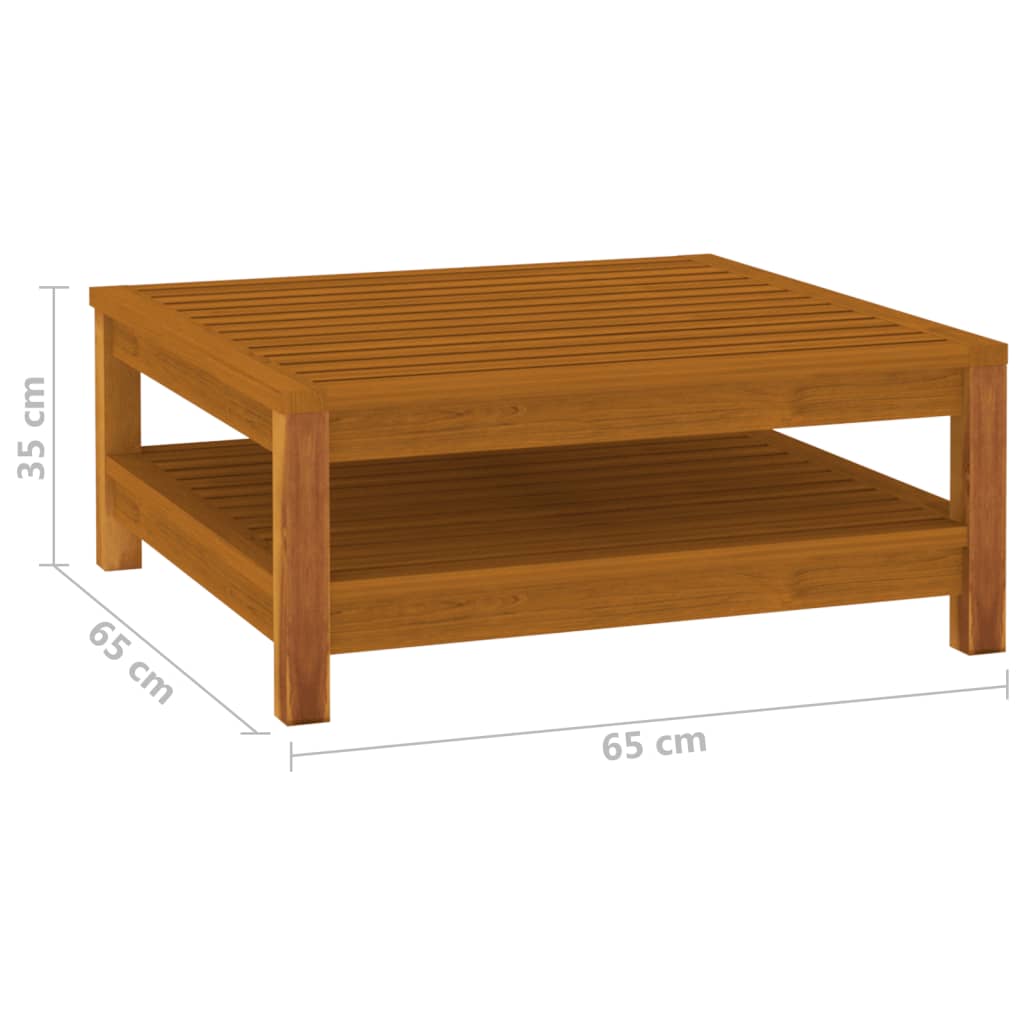 Galleria Design 4 Piece Garden Lounge Set with Cushion Solid Acacia Wood