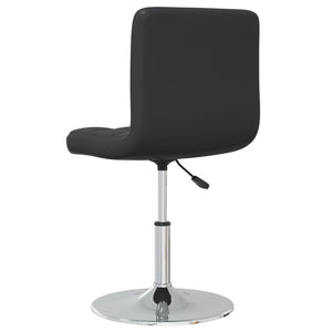 Galleria Design Dining Chair Black Faux Leather
