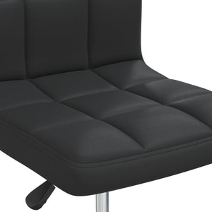 Galleria Design Dining Chair Black Faux Leather