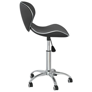 Galleria Design Swivel Dining Chairs 4 pcs Grey Faux Leather
