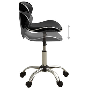 Galleria Design Office Chair Black Faux Leather