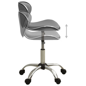 Galleria Design Office Chair Grey Faux Leather