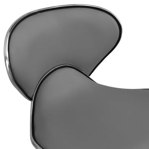 Galleria Design Office Chair Grey Faux Leather