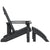 Galleria Design Garden Adirondack Chair with Footstool HDPE Anthracite