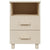 Galleria Design Bedside Cabinets HAMAR 2 pcs Honey Brown 40x35x62 cm Solid Wood