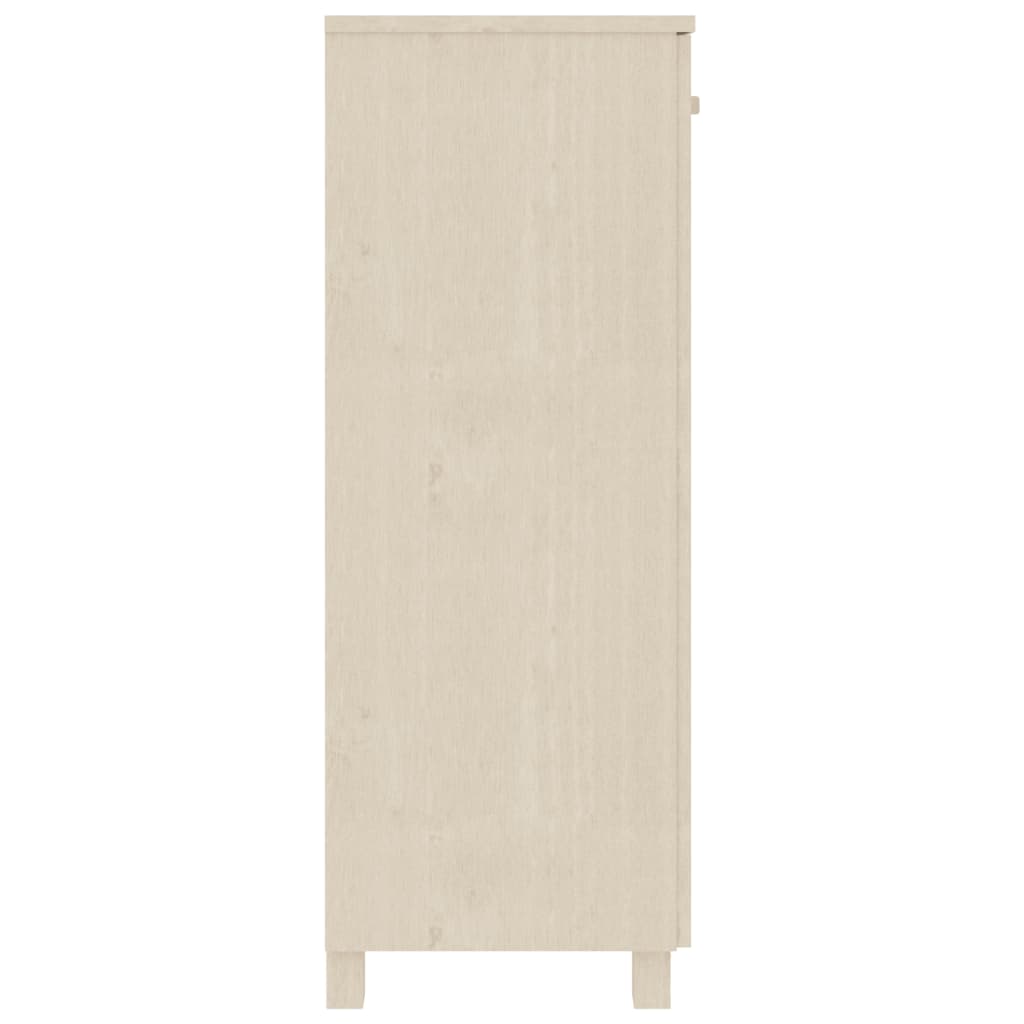 Galleria Design Shoe Cabinet HAMAR Honey Brown 85x40x108 cm Solid Wood Pine