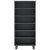 Galleria Design CD Cabinet HAMAR Dark Grey 45x18x100 cm Solid Wood Pine