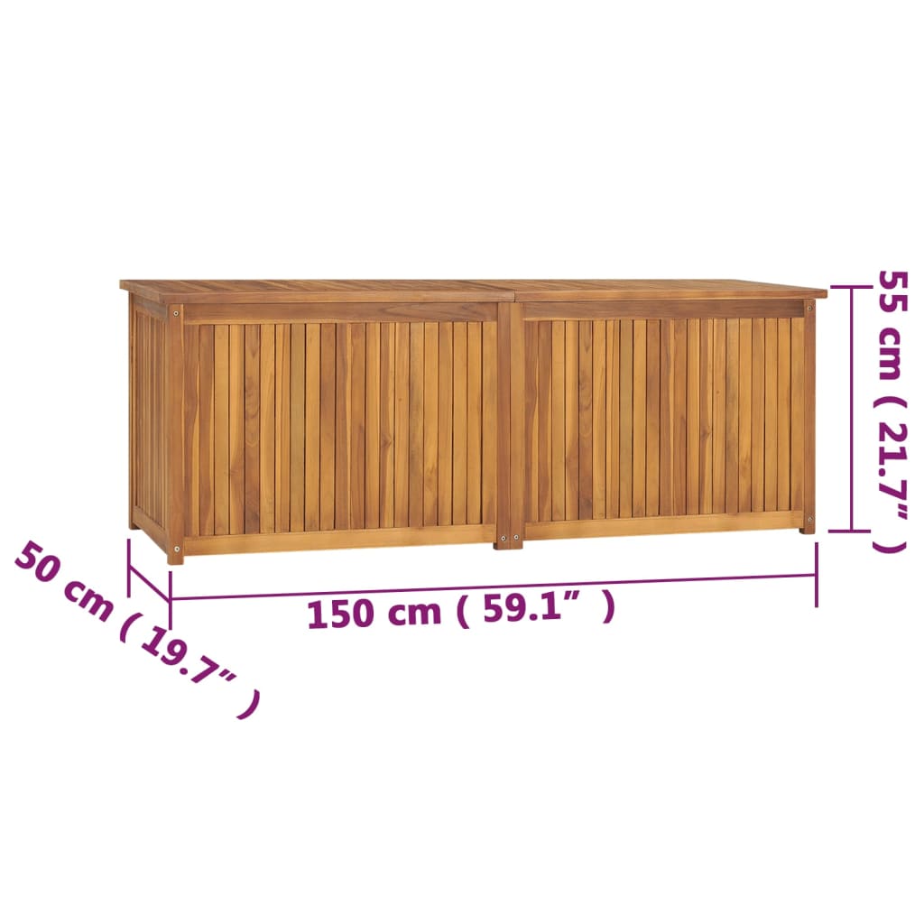 Galleria Design Garden Box 150x50x55 cm Solid Wood Teak