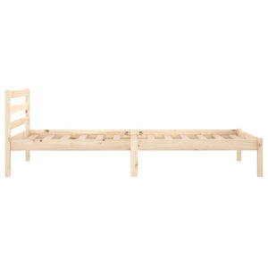 Galleria Design Bed Frame without Mattress Solid Wood Pine 90x200cm