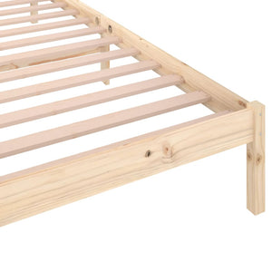 Galleria Design Bed Frame without Mattress Solid Wood Pine 90x200cm