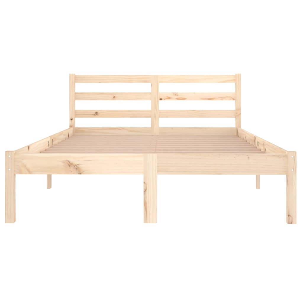 Galleria Design Bed Frame without Mattress Solid Wood Pine 120x200cm