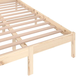 Galleria Design Bed Frame without Mattress Solid Wood Pine 120x200cm