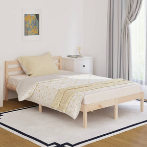 Galleria Design Bed Frame without Mattress Solid Wood Pine 120x200cm