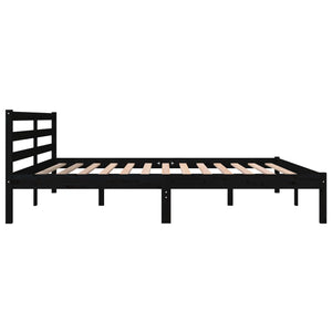 Galleria Design Bed Frame without Mattress 180x200cm Black Super King Size