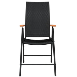Galleria Design 7 Piece Garden Dining Set Black