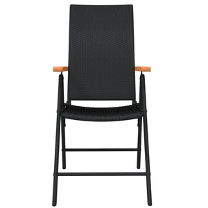 Galleria Design 7 Piece Garden Dining Set Black