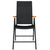 Galleria Design 7 Piece Garden Dining Set Black