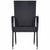 Galleria Design 7 Piece Outdoor Dining Set Black