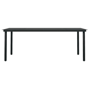 Galleria Design 9 Piece Garden Dining Set with Cushions Grey
