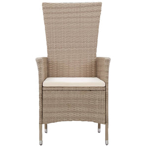 Galleria Design 9 Piece Garden Dining Set with Cushions Beige