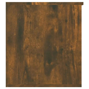 Galleria Design Storage Chest Smoked Oak 84x42x46 cm Engineered Wood
