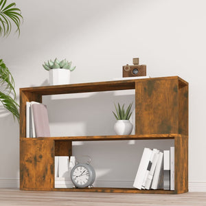 Galleria Design Book Cabinet Smoked Oak 100x24x63 cm Engineered Wood