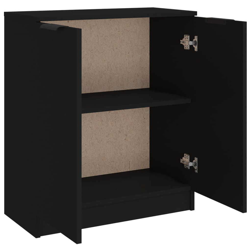 Galleria Design Sideboard Black 60x30x70 cm Engineered Wood