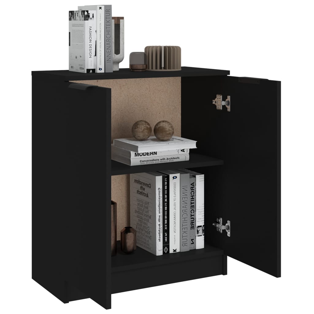 Galleria Design Sideboard Black 60x30x70 cm Engineered Wood